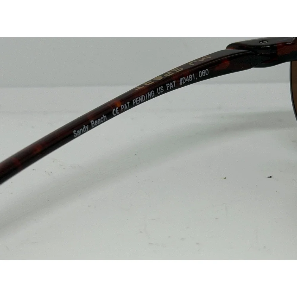 MAUI JIM Sport Sunglasses Sandy Beach 408 10 56-14 130 Red/Brown Frame Only